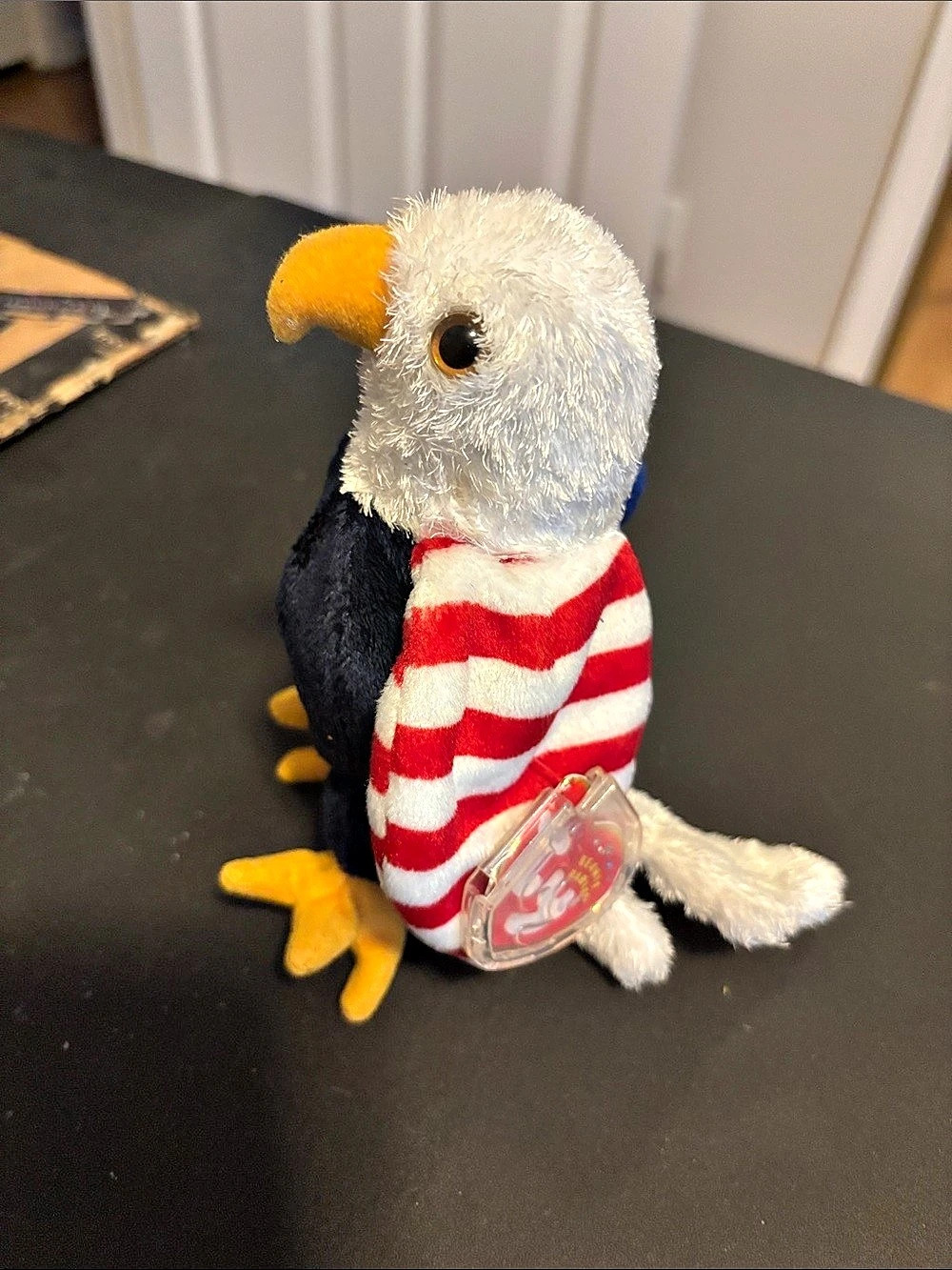 Ty Free the Eagle Plush Stuffed Animal White & Red